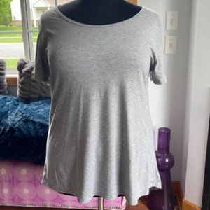 Grey LulaRoe Tunic top 2XL